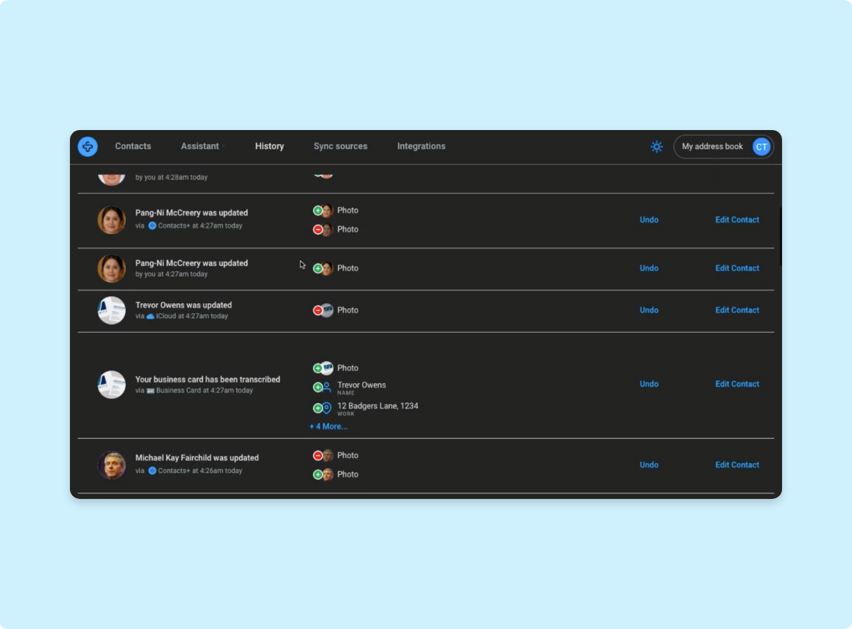 Segmenting Contacts